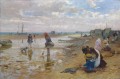 a day at the seaside Alfred Glendening JR beach